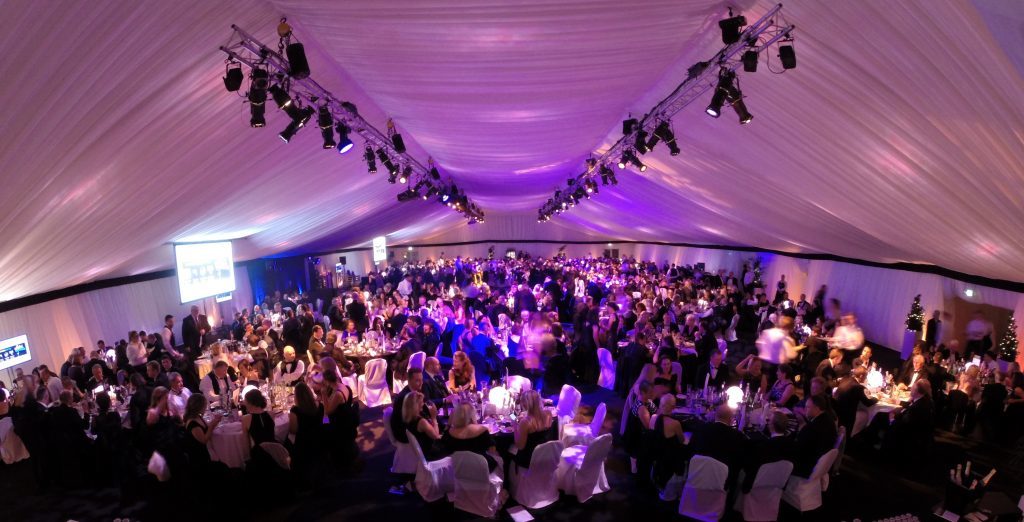 Around 700 people attended last year's awards event at Apex City Quay Hotel.