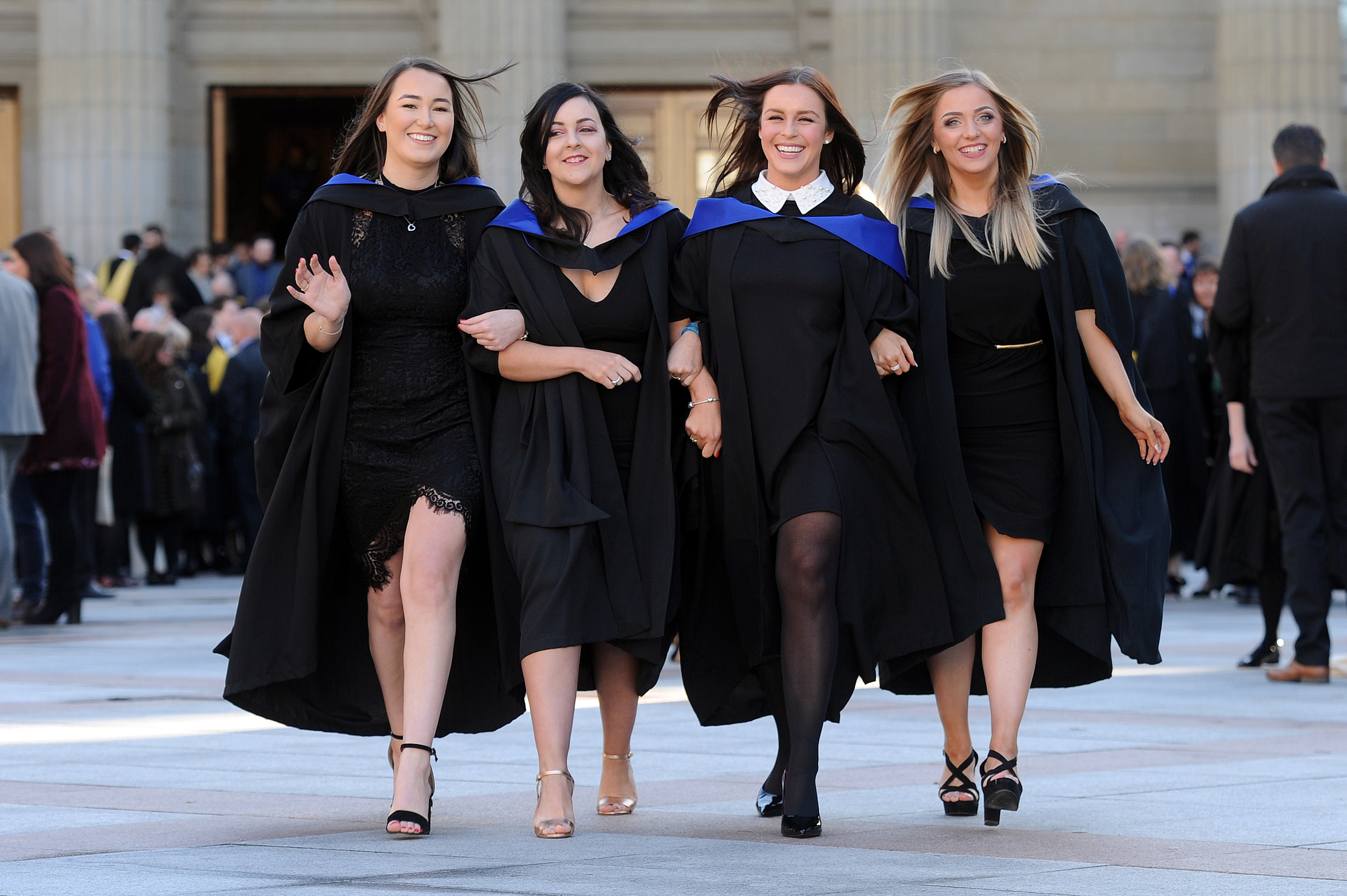 Dundee University students collect degrees