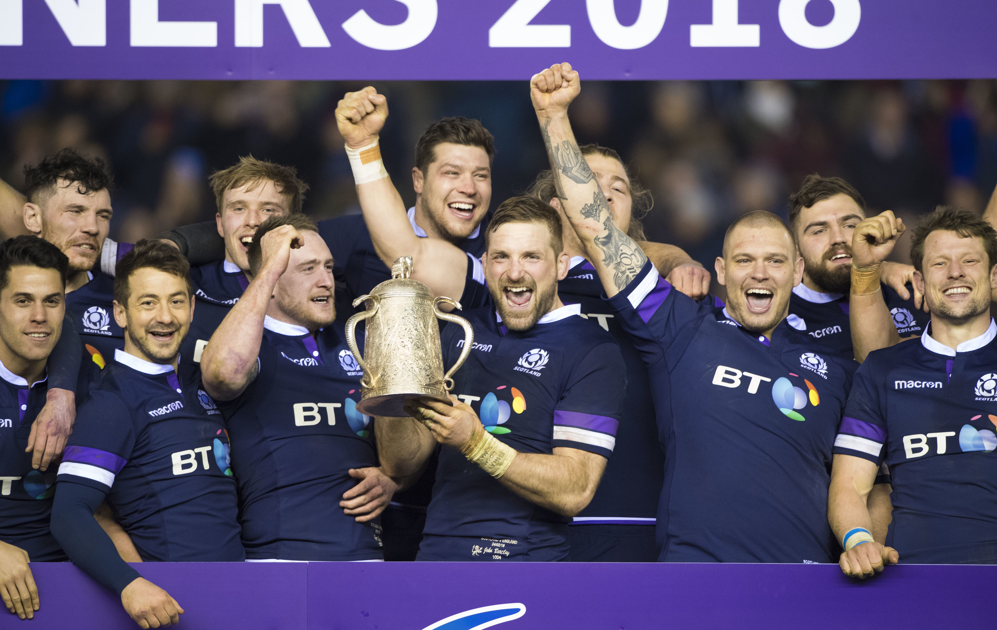 Scotland's men become fifth best rugby team in the world following
