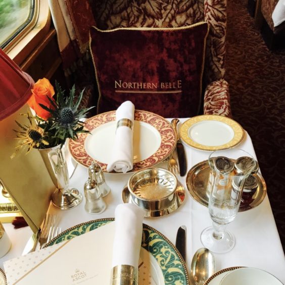 Enjoy a traditional afternoon tea aboard the Northern Belle.