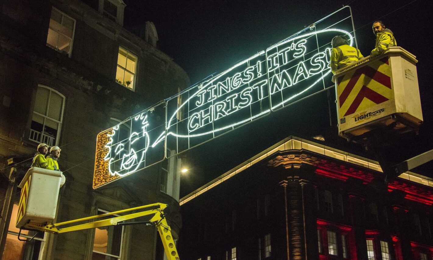 'Jings, it's Christmas!' First look at Dundee's new festive lights