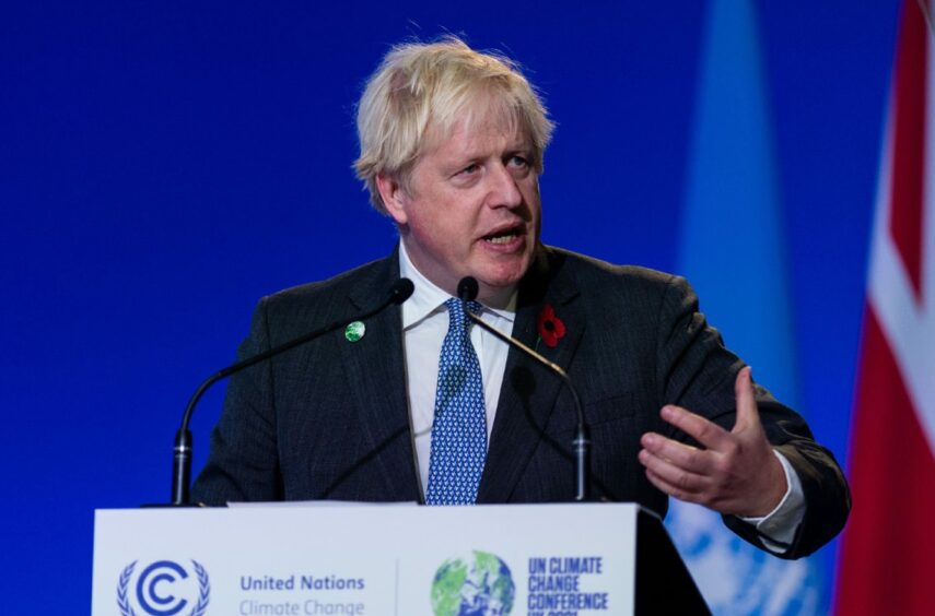 Prime Minister Boris Johnson, who appointed Lord Frost. 