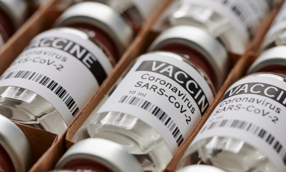 covid vaccine vials