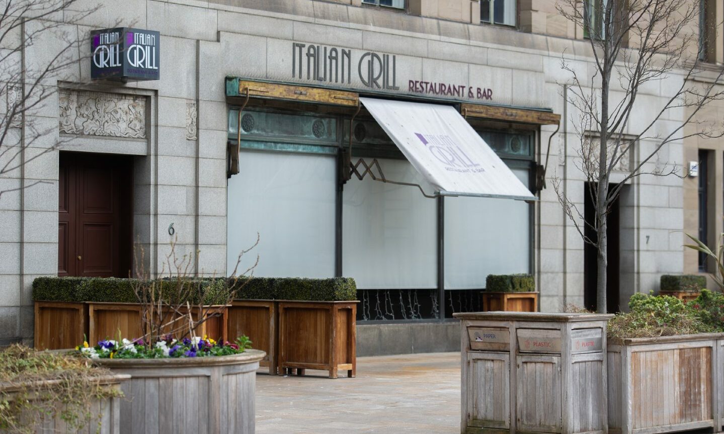 Italian Grill: Dundee centre restaurant shut this weekend