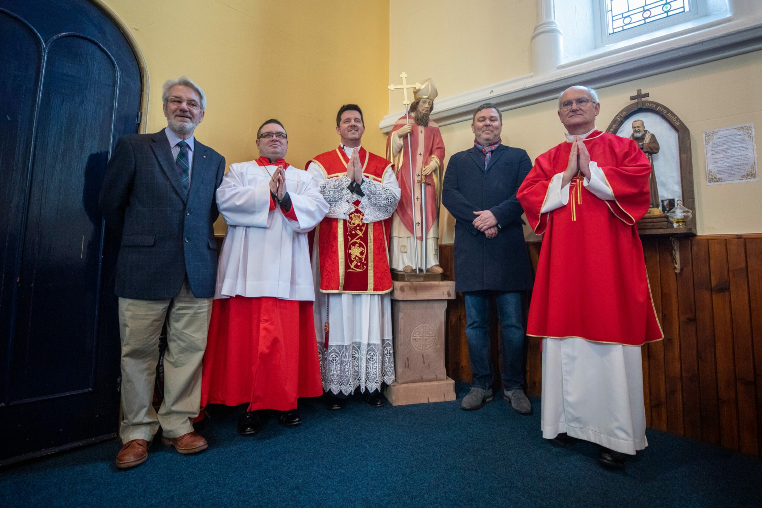 Old and new honour Arbroath patron saint St Thomas