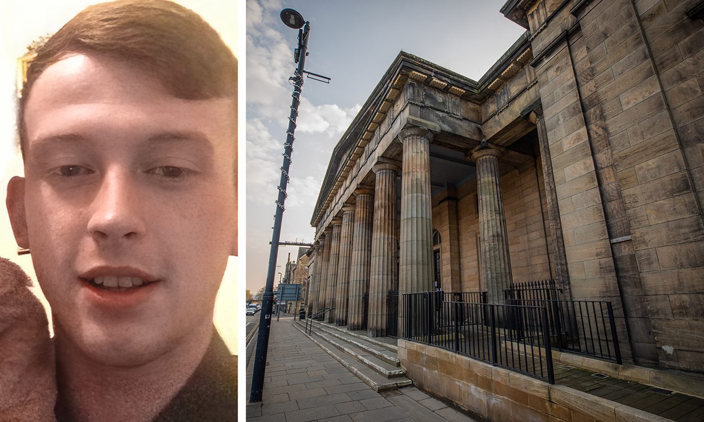 Mum-biting thug from Alyth smashed up car with ornate hedgehog