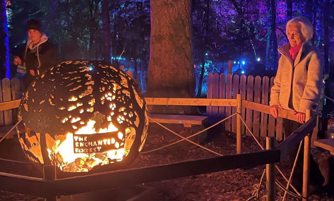 Mary Berry visits Enchanted Forest for new BBC Christmas cookery show