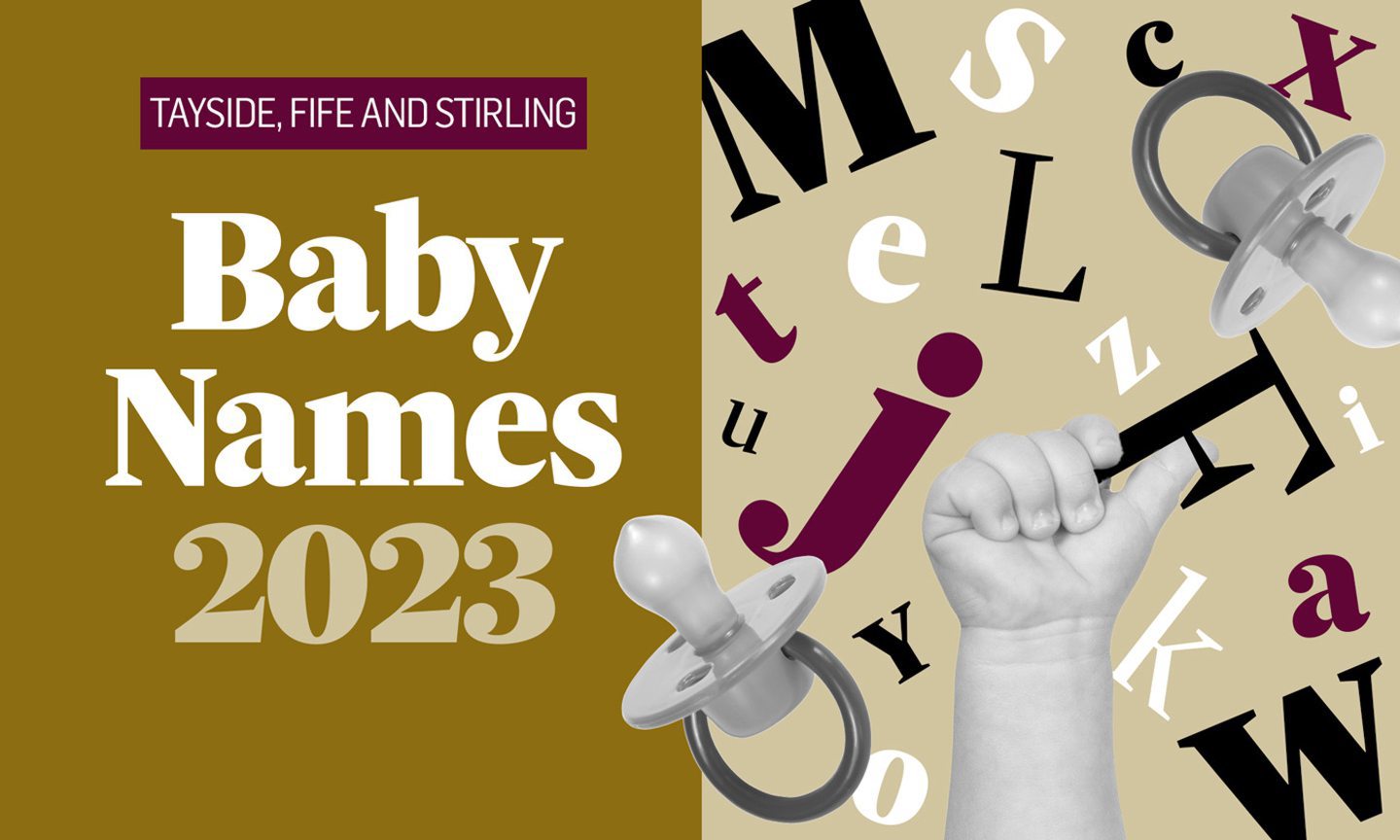 Most popular baby names in Tayside, Fife and Stirling in 2023