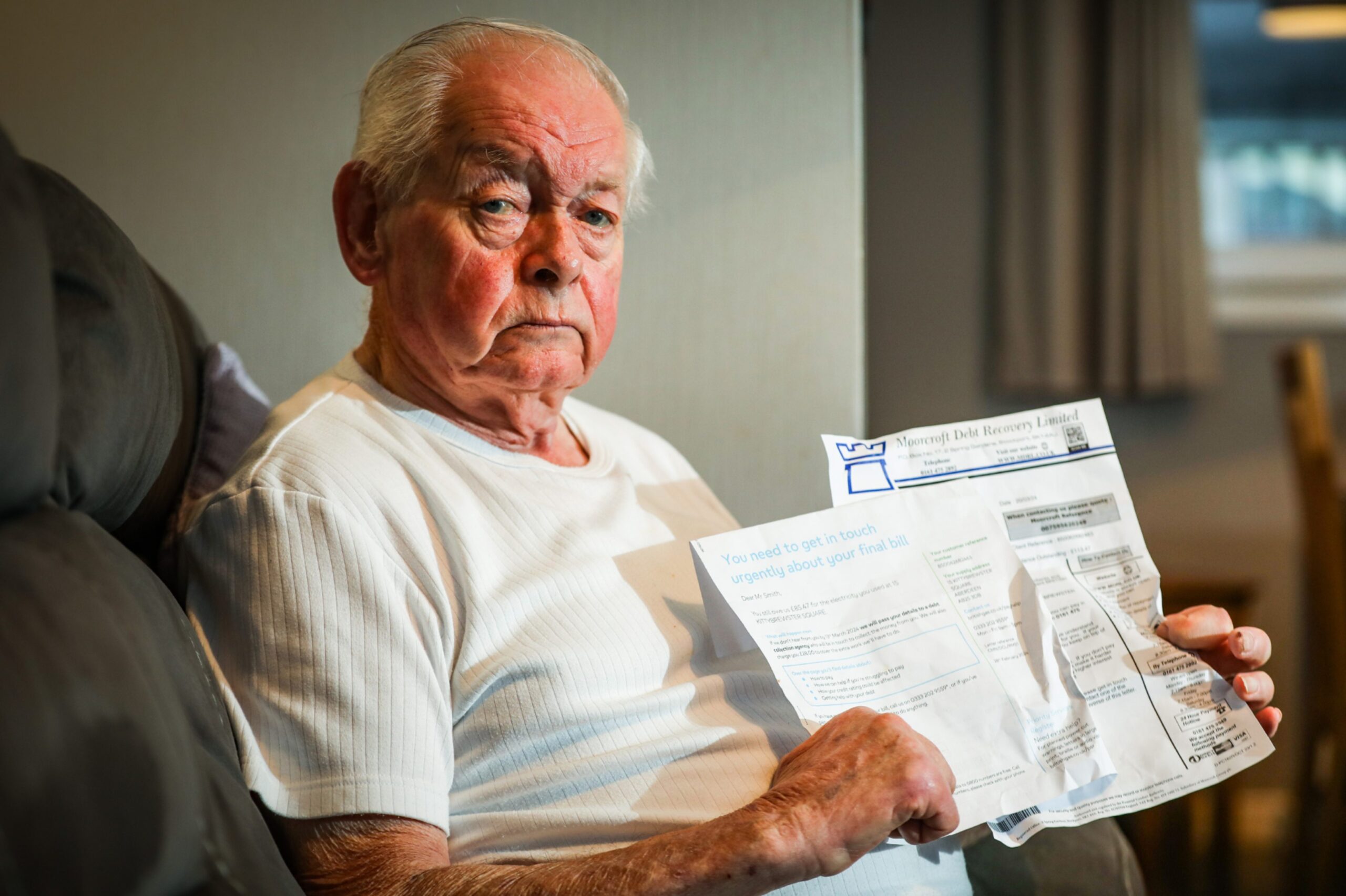 British Gas cause two-month nightmare for Angus pensioner after wife’s death