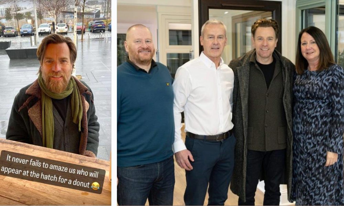 Ewan McGregor’s Tayside tour revealed as Hollywood star reacquaints himself with home