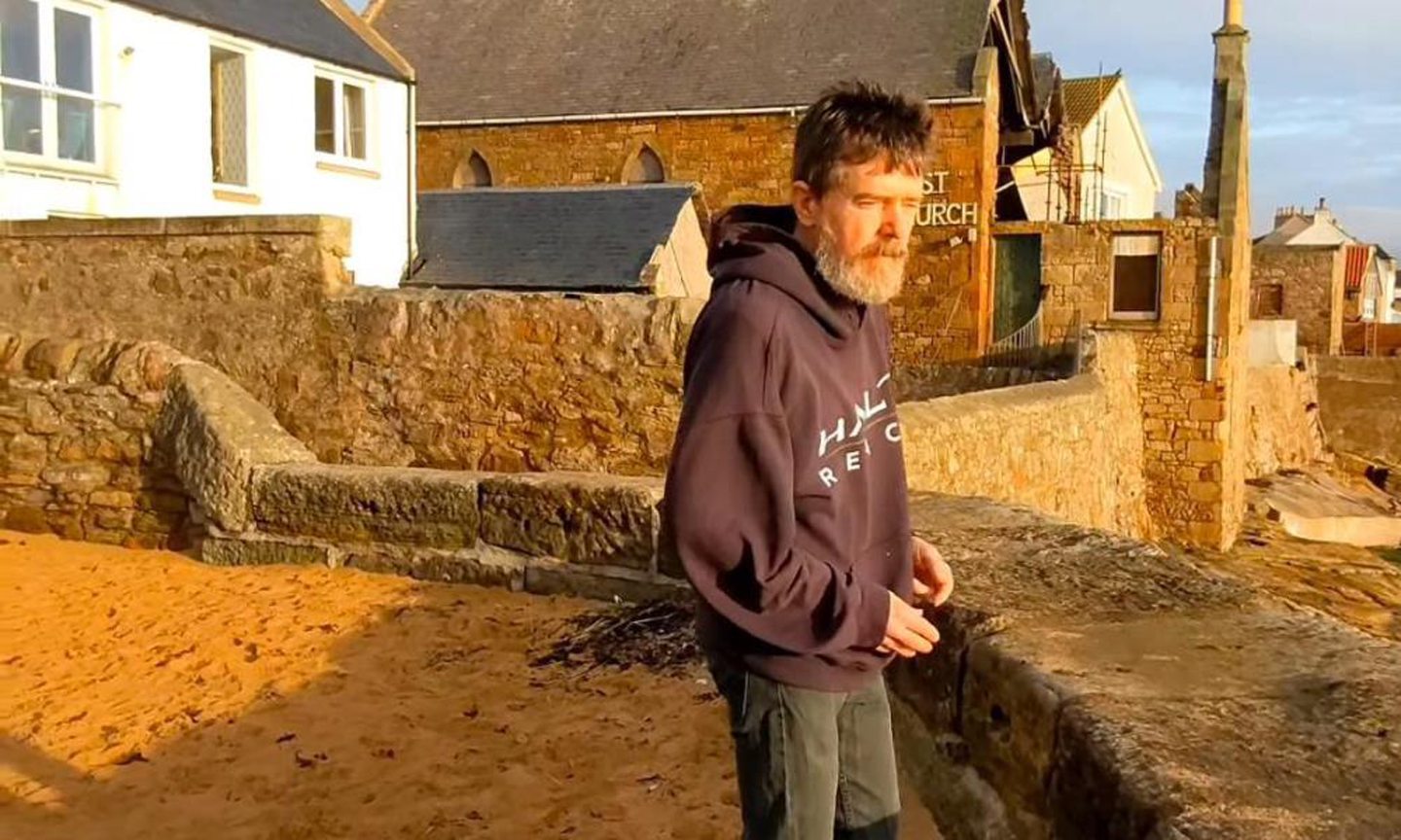 Mark Hogben Canadian TikTok star Mark Hogben visits Anstruther