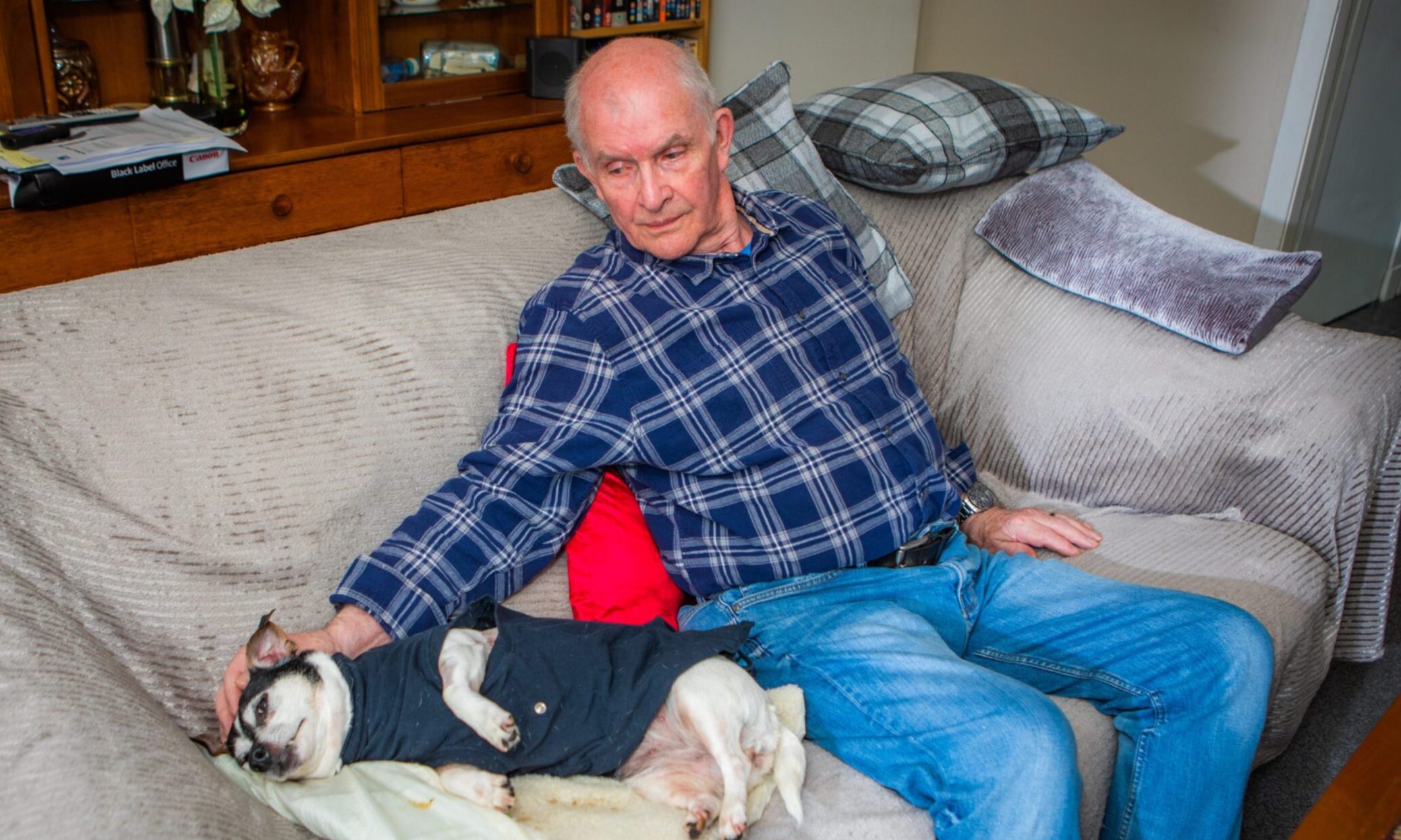 OAP hurt and pet terrier savaged