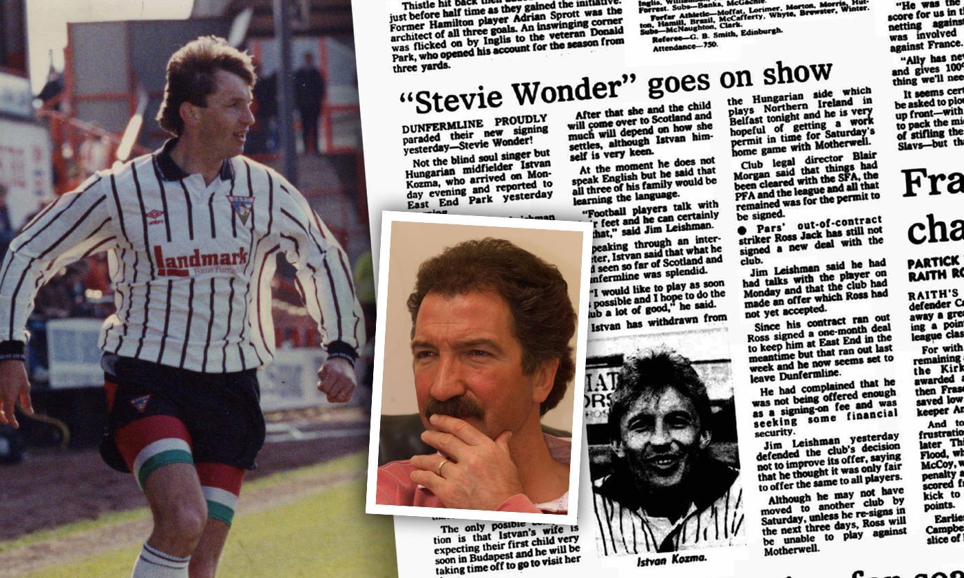 István Kozma: When Dunfermline's 'Stevie Wonder' signed for Liverpool